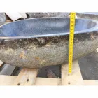 Handfat bänkskiva i modern flod natursten - Aurea Viadurini