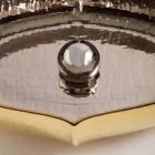 Countertop keramiska och guld bänkskivan gjord i Italien Oscar design Viadurini