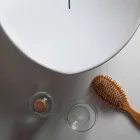 Trendig design keramisk handfat tillverkad i Italien Viadurini