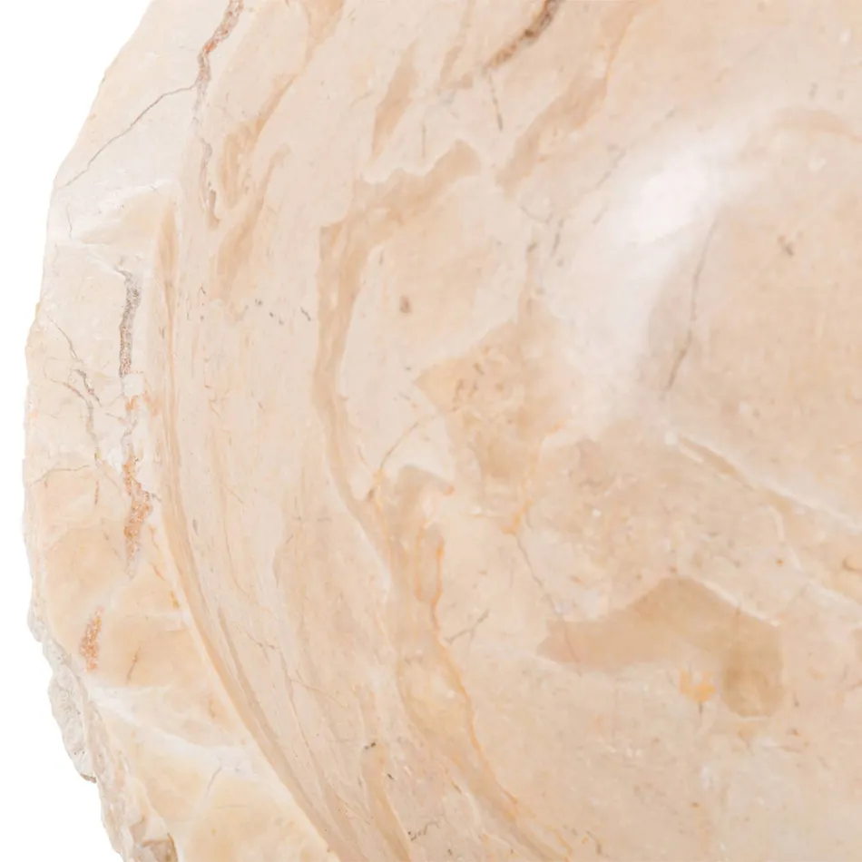 Handgjord design bänkhandfat i erosimarmor, Busseto Viadurini