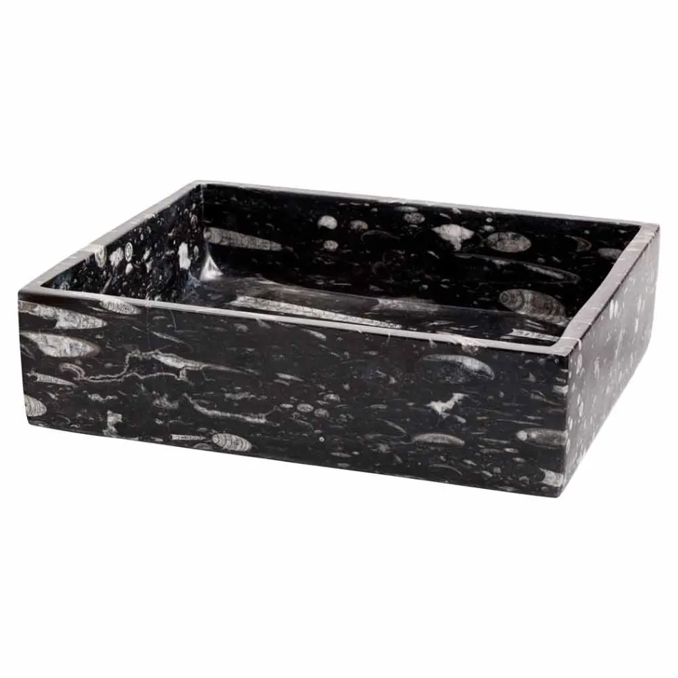 Handfat design understödja marmor Ozzy, en bit Viadurini