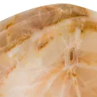 Design tvättställ i Lana onyxsten, handgjorda Viadurini