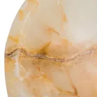 Design bänkhandfat i Lana onyxsten, handgjort Viadurini