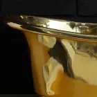 Handfat designstöd helt i mässing Calla Viadurini