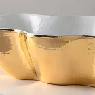 Modernt design keramiskt handfat gjord i Italien Cube Viadurini