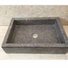 Jeff endelad handfat i natursten Viadurini