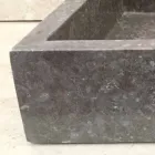 Jeff endelad handfat i natursten Viadurini