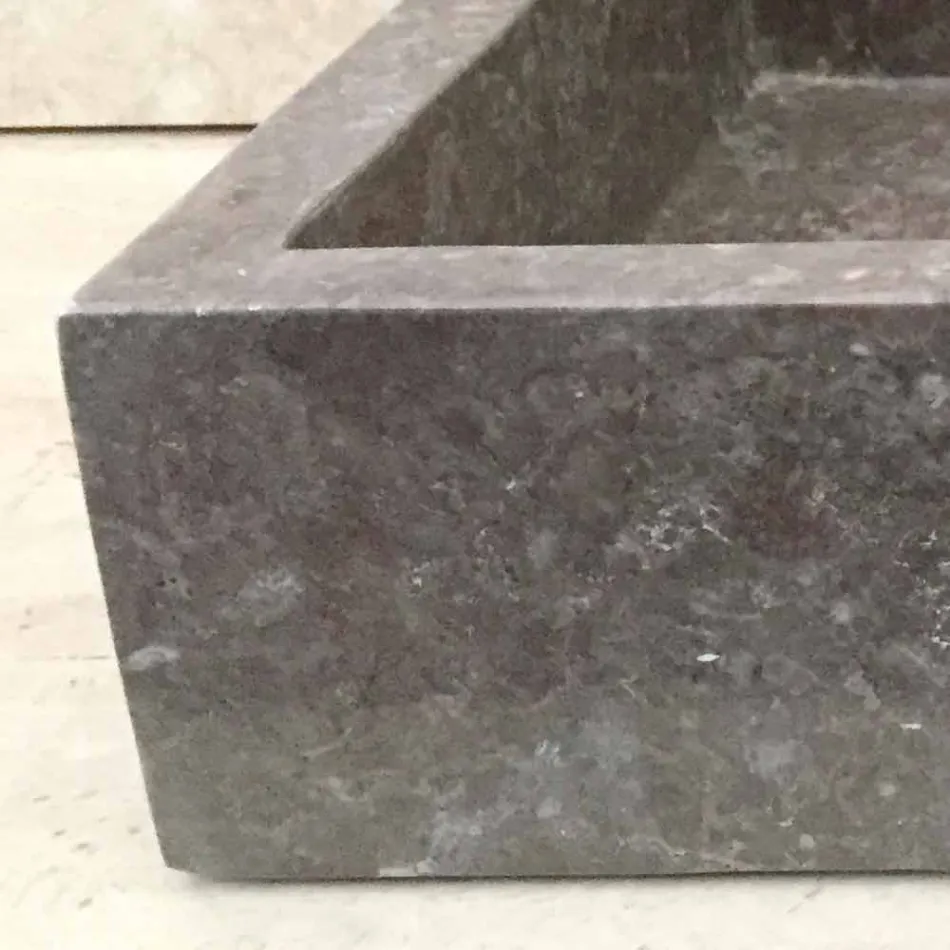 Jeff endelad handfat i natursten Viadurini