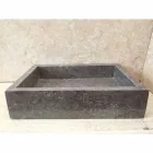 Jeff endelad handfat i natursten Viadurini