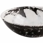 Rund design diskbänk tvättställ i harts, Bussoleno Viadurini