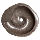 Modernt design handfat i flodsten, Busca Viadurini