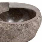 Modernt design handfat i flodsten, Busca Viadurini