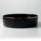 Bänkdiskho i porslinstengods med emaljerad kant - Vibration Viadurini