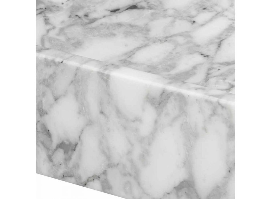Tvättställ för marmorbänkskåp Tillverkad i Italien - Canova Viadurini