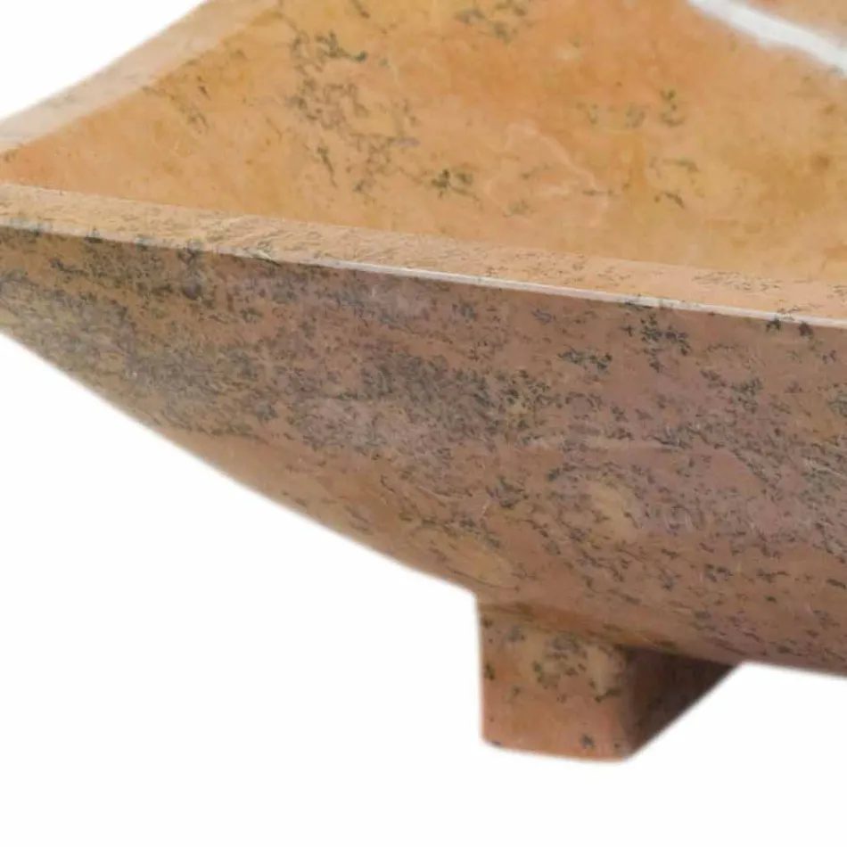 Iria natursten tvättställ, 50x30x16 cm Viadurini