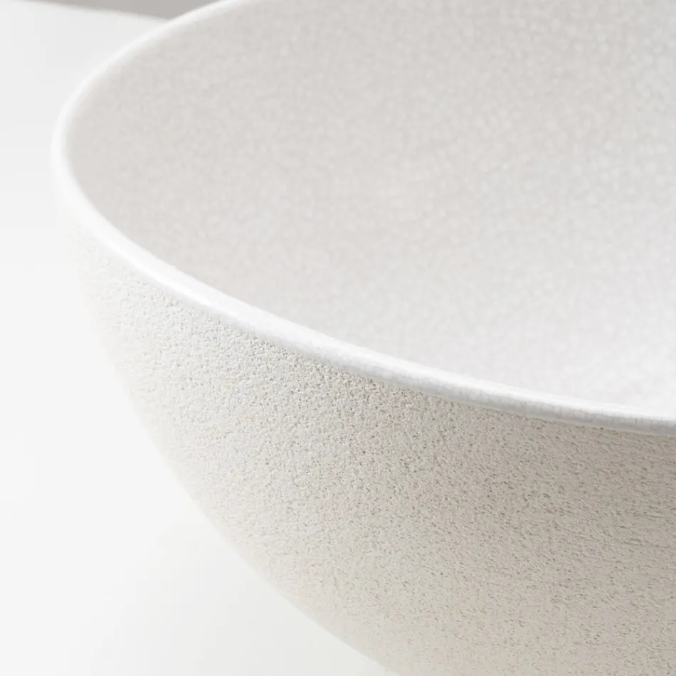 Handdrejad Raku-bänkdiskho tillverkad i Italien - Magma Viadurini