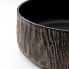 Balance handstrippat tvättställ i naturrött jord Viadurini