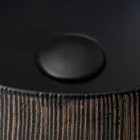 Balance handstrippat tvättställ i naturrött jord Viadurini