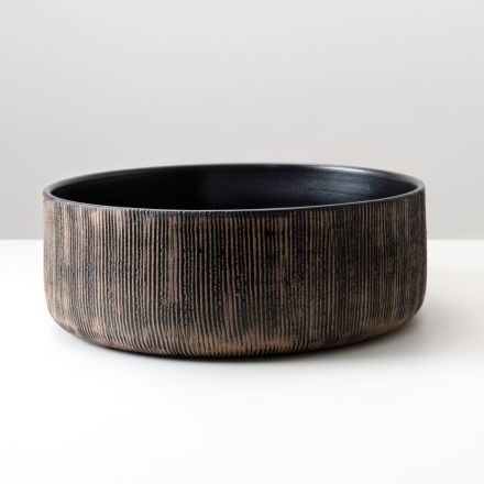 Balance handstrippat tvättställ i naturrött jord Viadurini