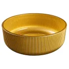 Bänkdiskho i hartsbelagt och målat venetianskt glas - Excelsior Viadurini