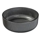 Bänkdiskho i hartsbelagt och målat venetianskt glas - Excelsior Viadurini