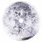 Moderna brunt och svart harts bänkskål - Dogliola Viadurini