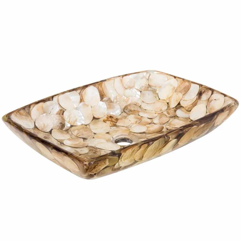 Handfat enda stycke av konstharts Inez, handgjorda Viadurini