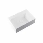 Kvadratisk modernt bänkskål i Italien, Lavis Viadurini