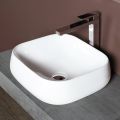 Modern design vit fyrkantig keramisk bänkskiva - Papavero