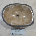 Tvättställ handgjorda i flodsten, Palata Viadurini