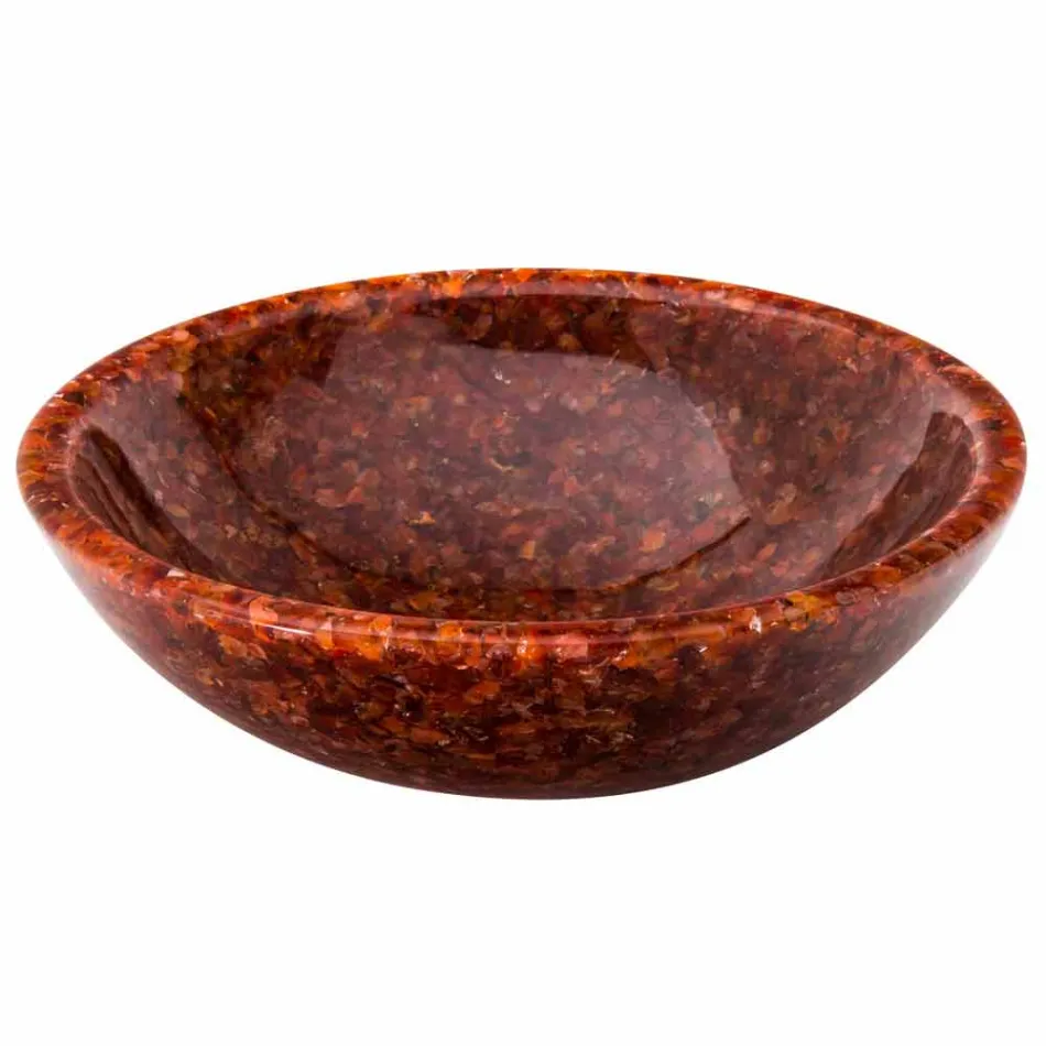 Bänk runt stöd konstharts och sten Cloud Viadurini