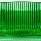 Runt tvättställ i Plissè venetianskt glas Tillverkat i Italien - Zirkon Viadurini