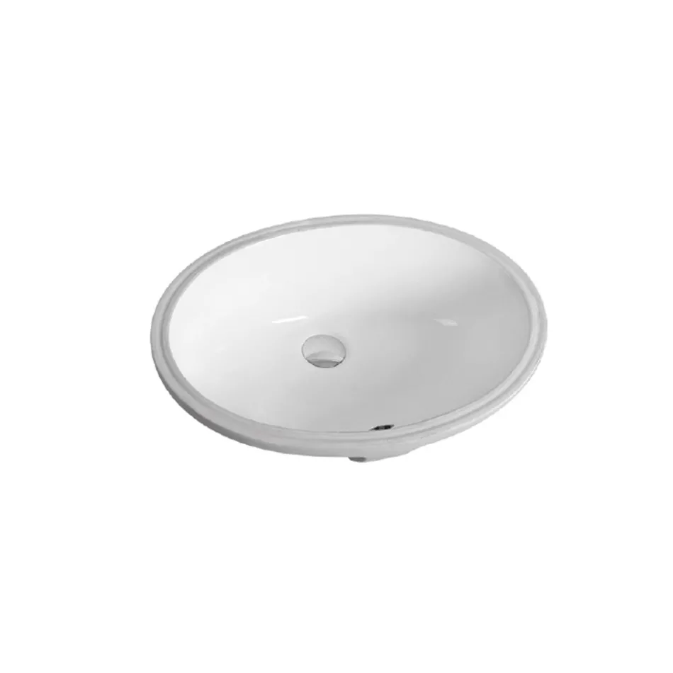 Modern design undermonterad keramisk diskho - Papavero Viadurini