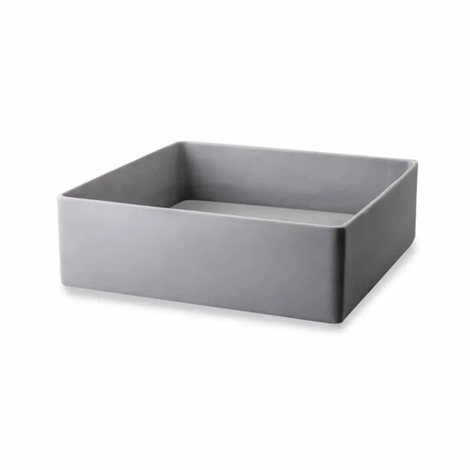 Design bänkskiva tvättställ med hartsplåt - Duca Viadurini