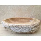 Bänkskivan handfat för Laia badrum i natursten Viadurini