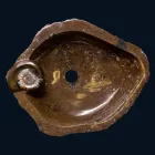 utformning tvättställ infälld marmor / Samir support, en bit Viadurini