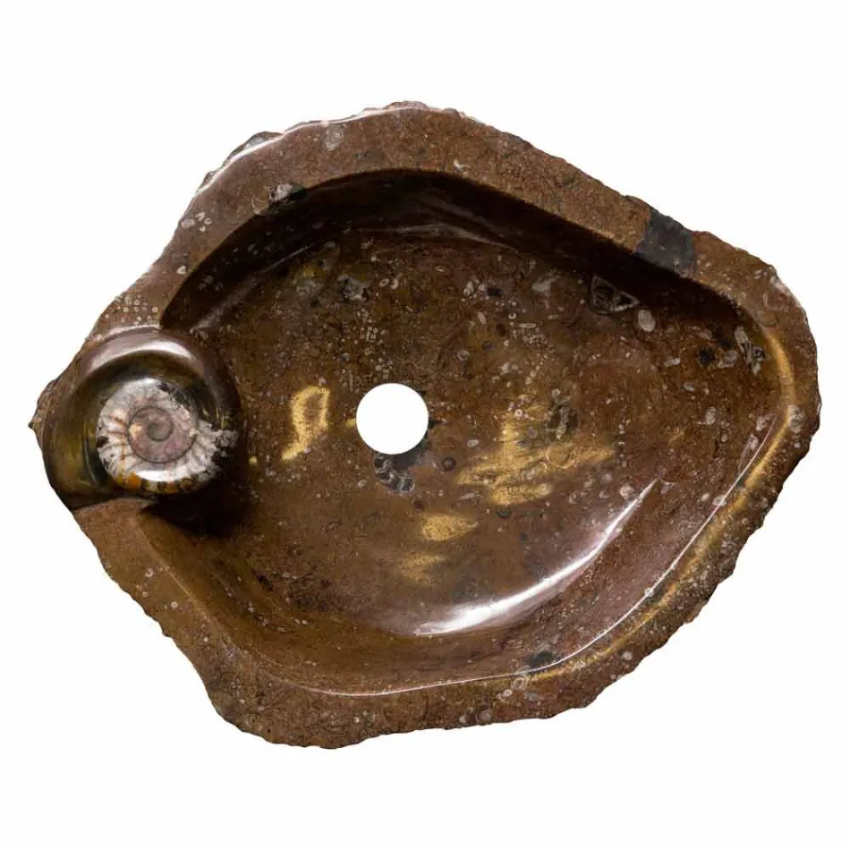 utformning tvättställ infälld marmor / Samir support, en bit Viadurini