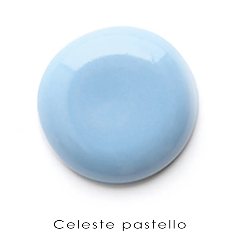 Fristående hörntvättställ i modern färgad keramik 42 cm - Angelino Viadurini