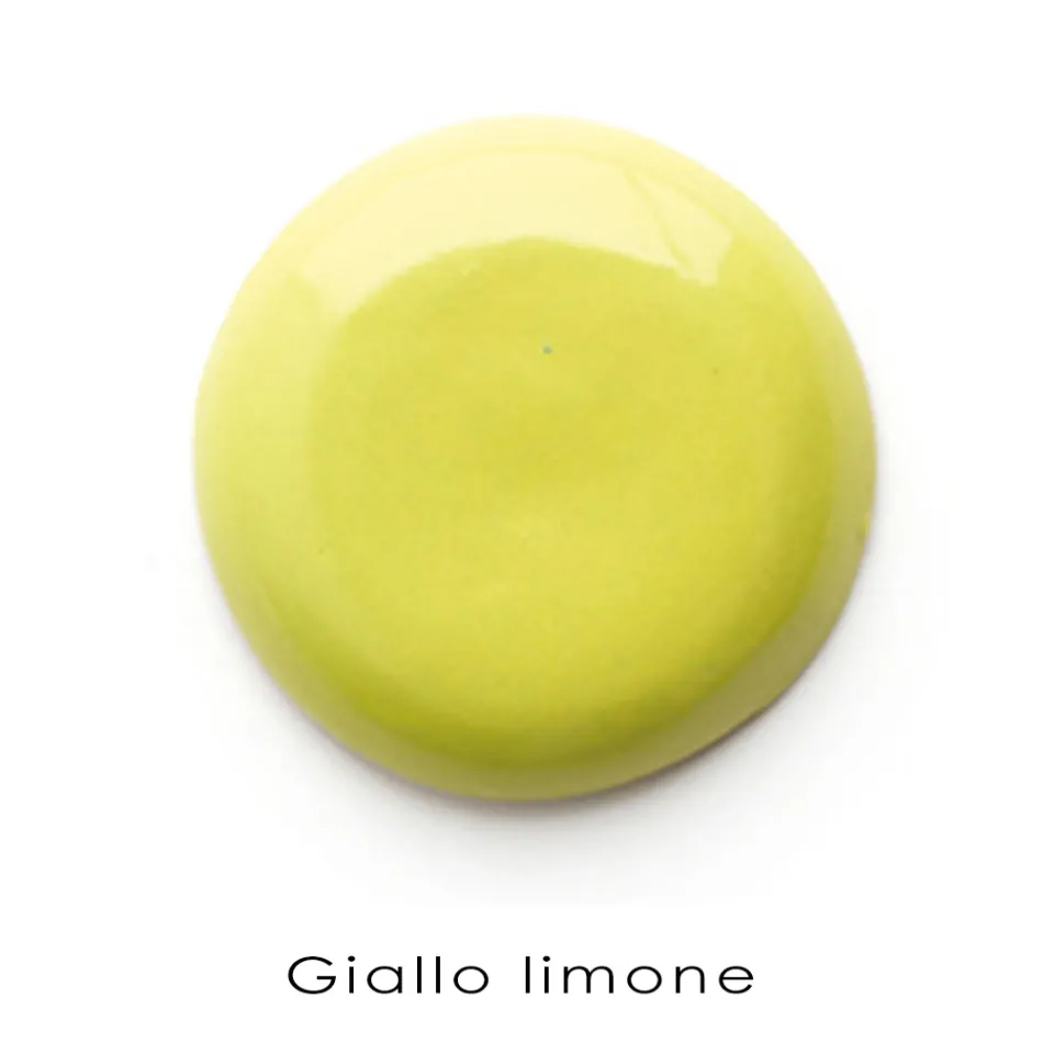 Fristående hörntvättställ i modern färgad keramik 42 cm - Angelino Viadurini