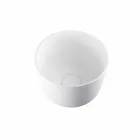 Frittstående cirkulärt tvättställ som tillverkas i Italien, Lallio Viadurini