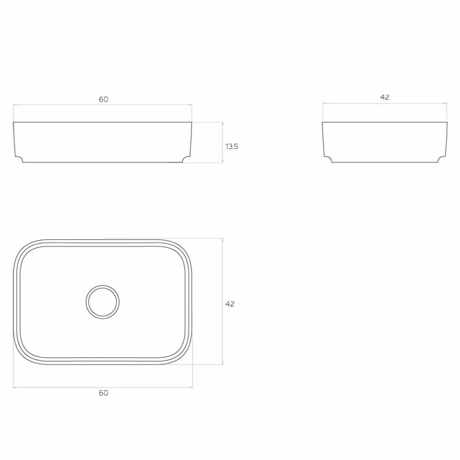 Fristående modernt diskbänk i Italien, Formicola Viadurini