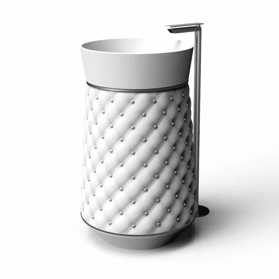 Frittstående modernt design Adamantx® Elizabeth tvättställ Viadurini