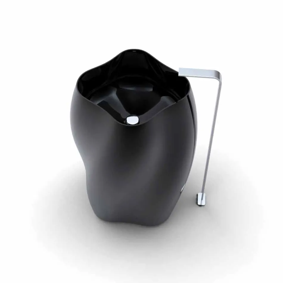 Modernt design frittstående handfat Blomma gjord i Italien Viadurini