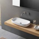 Tvättställ för keramisk bänkskiva i modern design tillverkad i Italien - Tune1 Viadurini