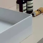 keramik handfat modern design support Sun 60x37, tillverkad i Italien Viadurini