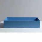 keramik handfat modern design support Sun 60x37, tillverkad i Italien Viadurini