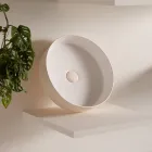 Tvättställ i porslinsstengods av olika finish Made in Italy - Kuvert Viadurini