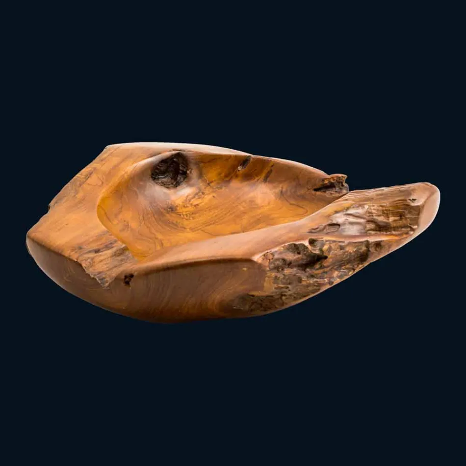 Handfat i teak bänkskiva hand Nemo Viadurini