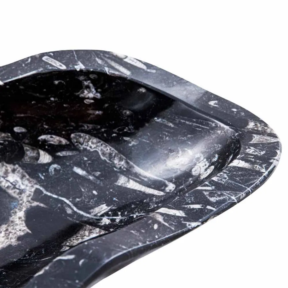 Marmorhandfat med moderna stödfossiler - Burgeo Viadurini