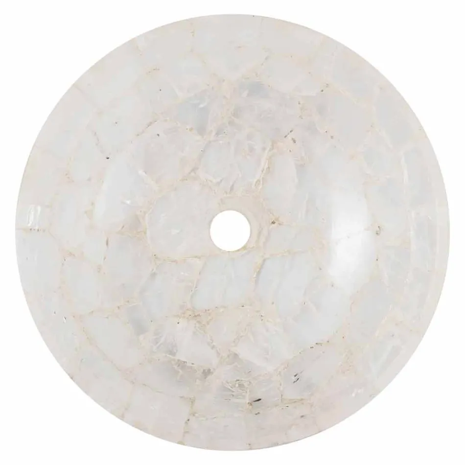 Design bänkskål i stensten - Baceno Viadurini